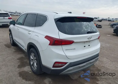 2020 Hyundai Santa Fe Se из США, поврежденный, VIN 5NMS23AD0LH155898